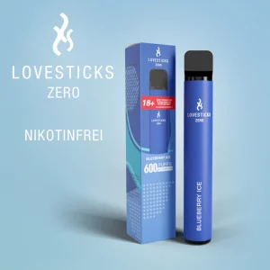 LOVESTICKS ZERO NIKOTINFREI – BLUEBERRY ICE E-ZIGARETTE