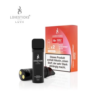LUVA POD PEACH PASSIONFRUIT GUAVA - 2 STÜCK