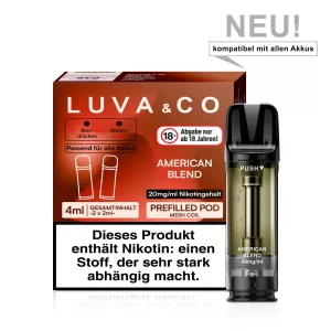 Luva & Co Prefilled Pod American Blend