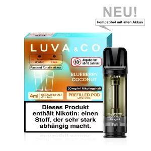Luva & Co Prefilled Pod Blueberry Coconut