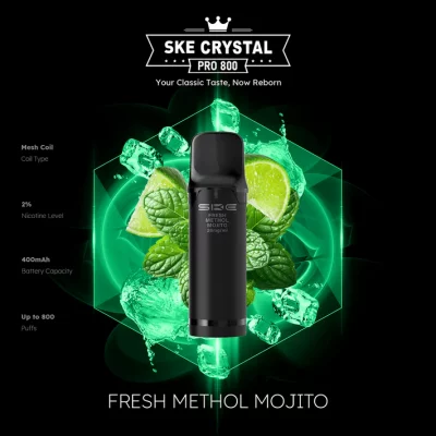 Crystal 800 Pro Pods Fresh Menthol Mojito 20 mg 2Stk
