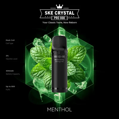 Crystal 800 Pro Pods Menthol 20 mg 2Stk