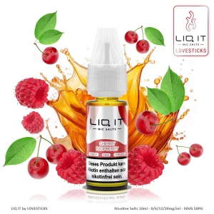 LIQIT - CHERRY RASPBERRY 0mg/ml (nikotinfrei)
