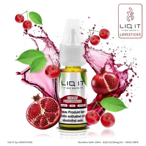 LIQIT - Cherry Pomegranate 0mg/ml (nikotinfrei)