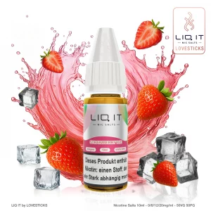 LIQIT - STRAWBERRY ICE 0mg/ml (nikotinfrei)