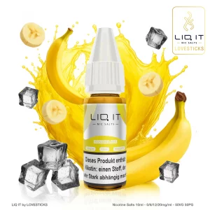 LIQIT - BANANA ICE 0mg/ml (nikotinfrei)